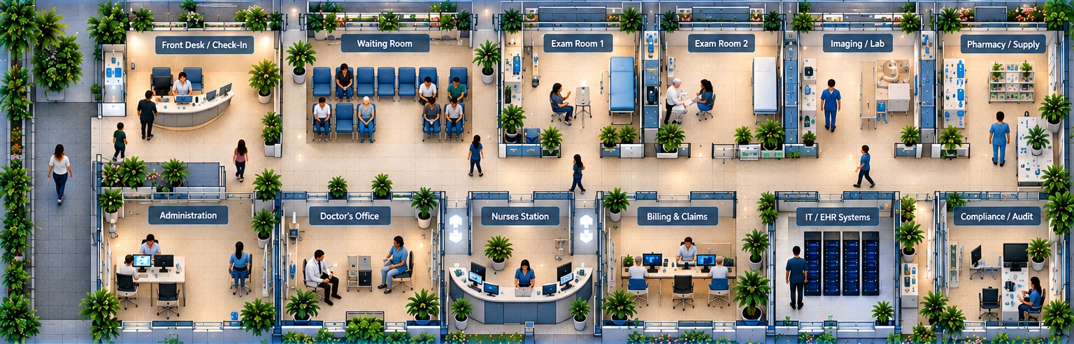Clinic floor plan
